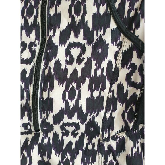 LULULEMON Women's Willpower 1/2 Zip Windbreaker Hooded Jacket Ikat Size 0/2? EUC - Picture 2 of 11